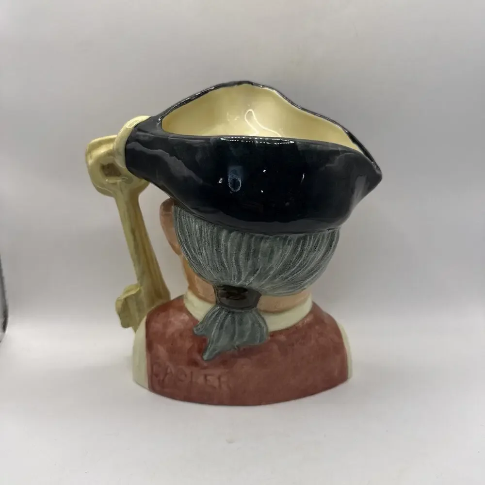 Vintage Royal Doulton 1962 Gaoler D 6570 Toby Mug Jug 7.5” *